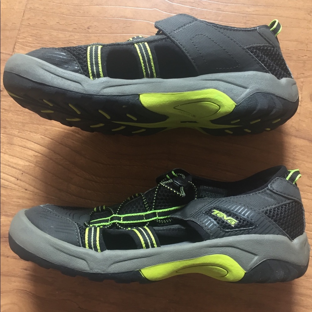 Teva Water Walking Sandal Lace Mesh Shoe Shock Pad